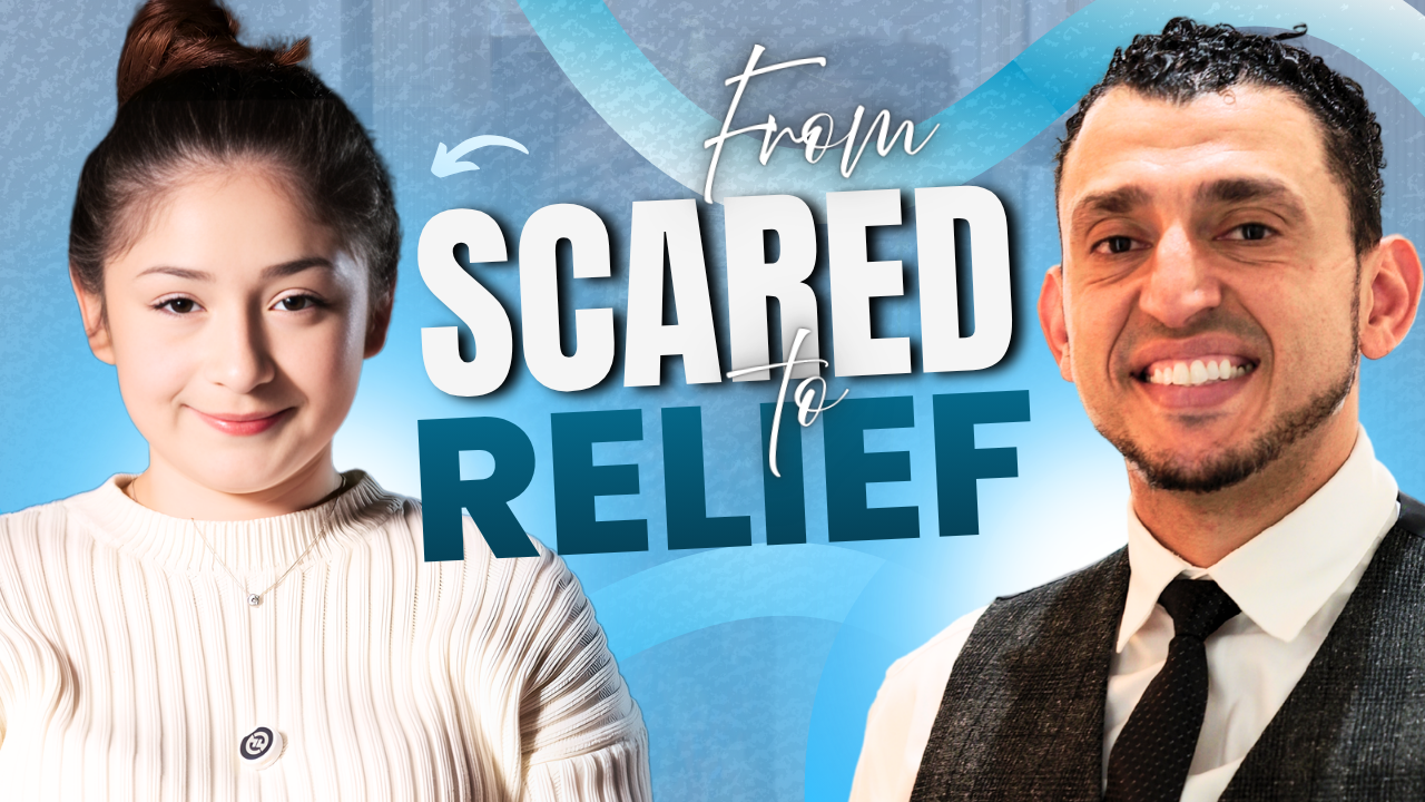 From scared to relief case study